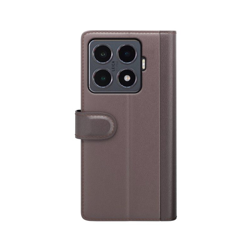 Kotelot Xiaomi 15t Pro Aitoa Nahkaa