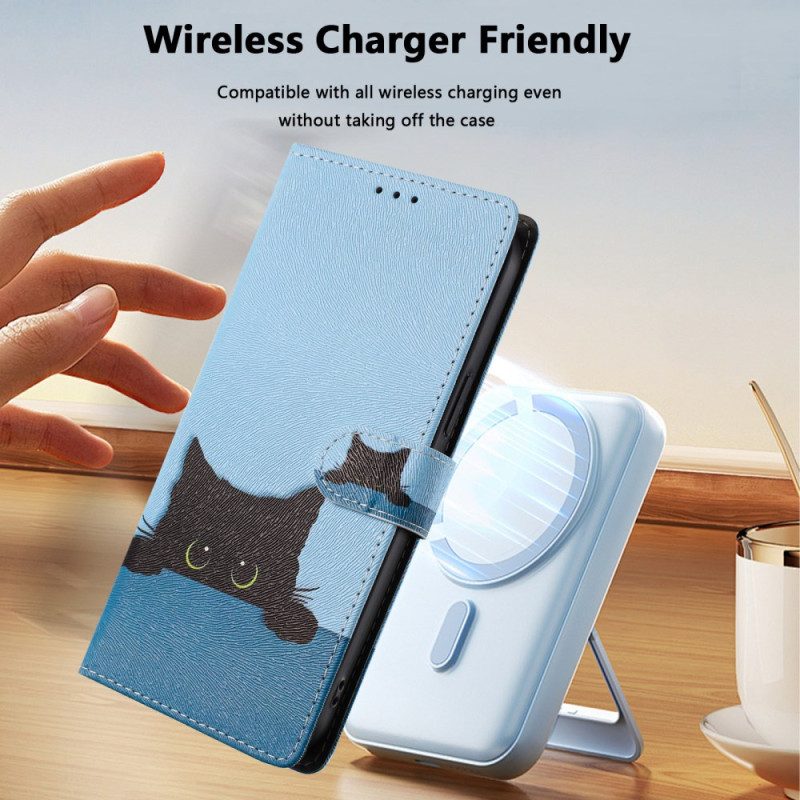 Kotelot Xiaomi 15t Pro Musta Kissa Suojakuori