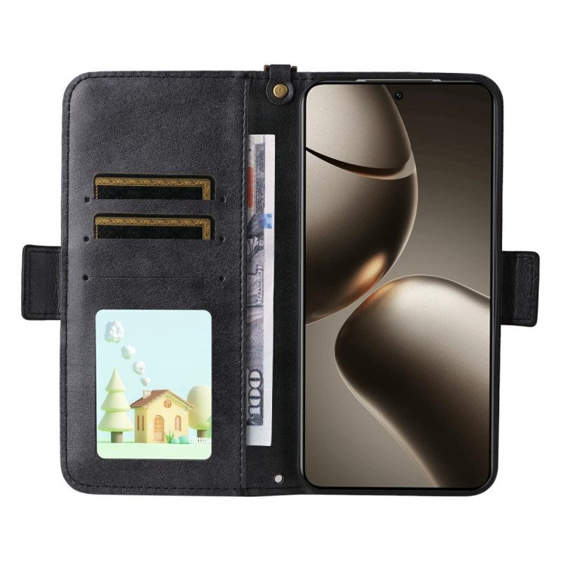 Kotelot Xiaomi 15t Pro Puhelinkuoret Olkahihnalompakko