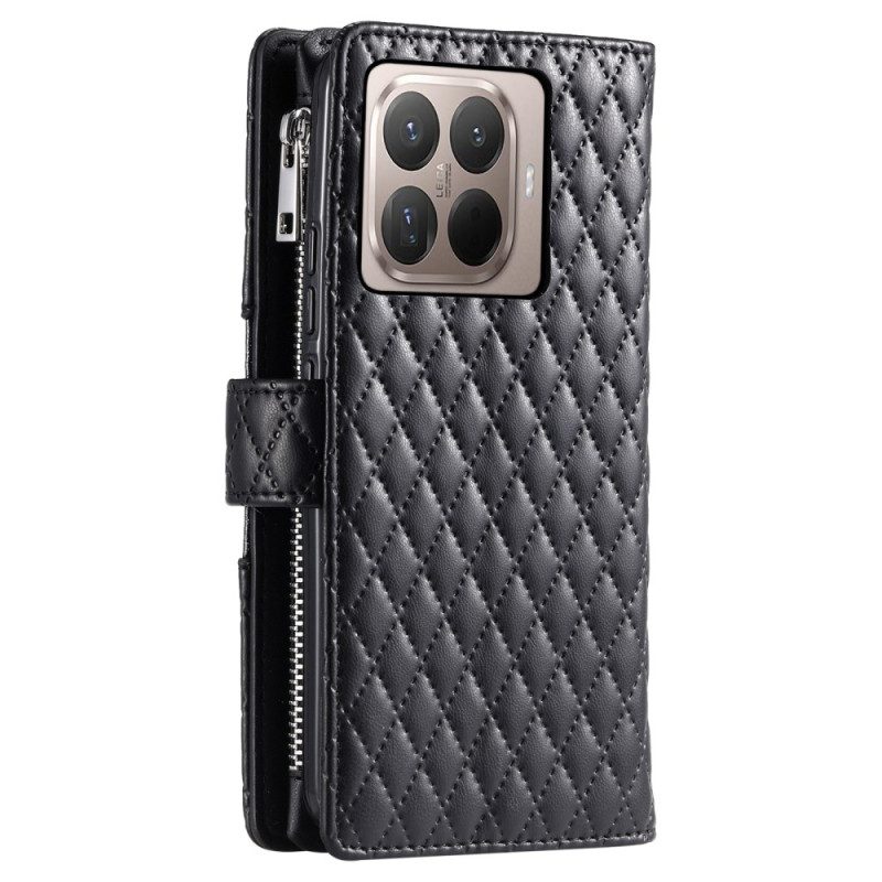 Kotelot Xiaomi 15t Pro Puhelinkuoret Tikattu Vetoketjutaskulla