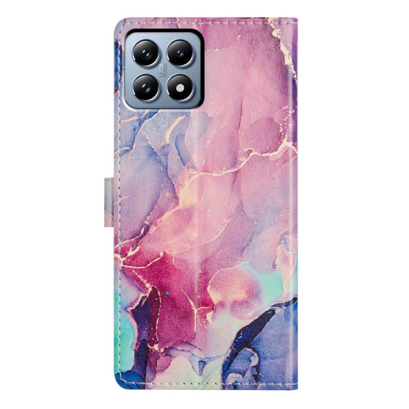 Kotelot Xiaomi 15t Pro Puhelinkuoret Vaaleanpunainen Vihreä Marmori