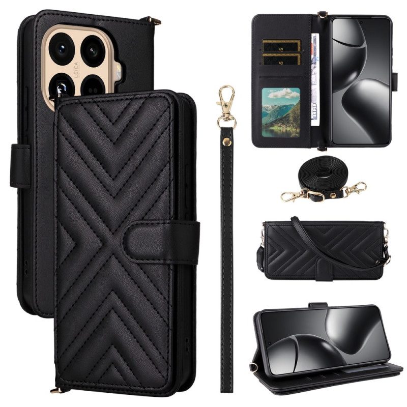 Kotelot Xiaomi 15t Pro Tikattu Hihna Ja Rannehihna Suojakuori