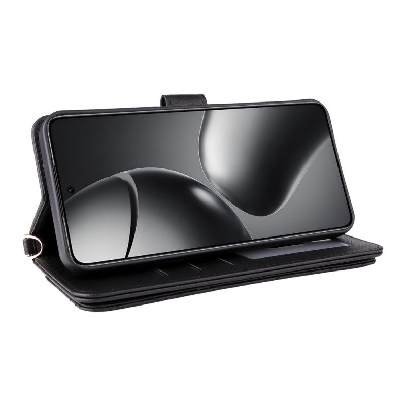 Kotelot Xiaomi 15t Pro Tikattu Hihna Ja Rannehihna Suojakuori