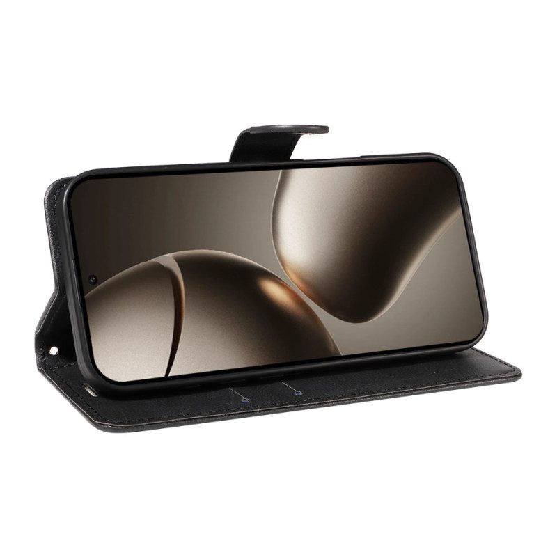 Kuoret Xiaomi 15t Pro Yksivärinen Keinonahkakuvioinen