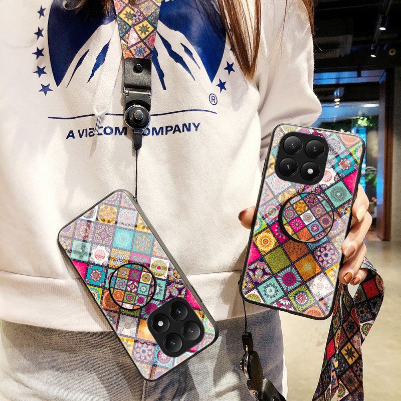 Kuori Xiaomi 15t Pro Tilkkutyötuki Ja Nauha Suojakuori