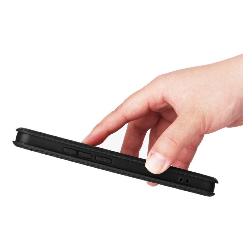 Nahkakotelo Xiaomi 15t Pro Puhelinkuoret Hiilikuitua