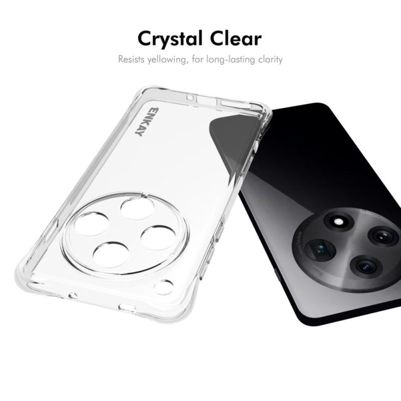 Case Oppo Find X8 Pro Puhelinkuoret Enkay Läpinäkyvä