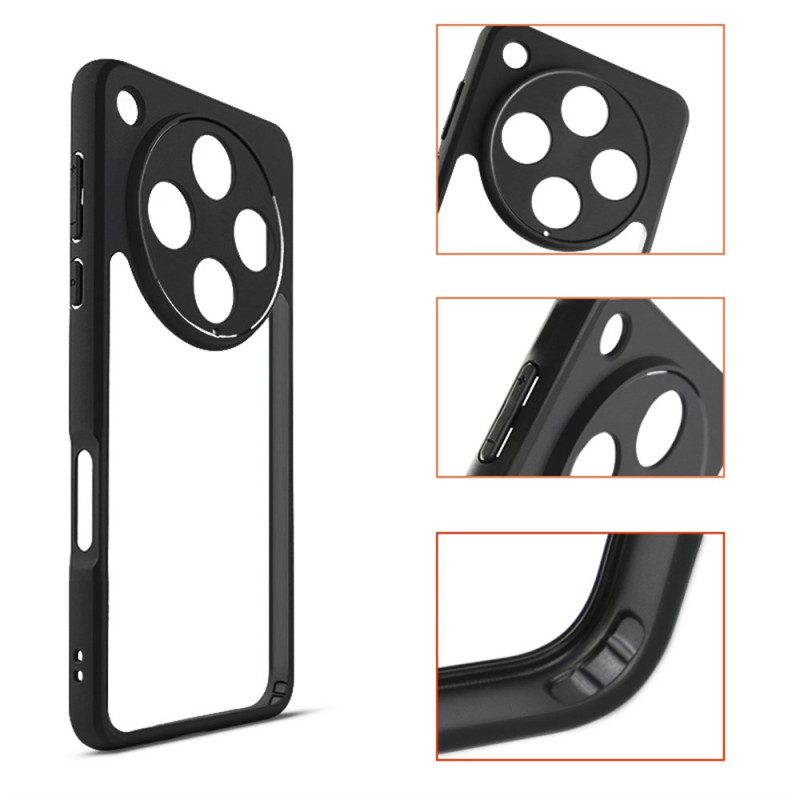 Kuori Oppo Find X8 Pro Kirkas Silikonireunoilla