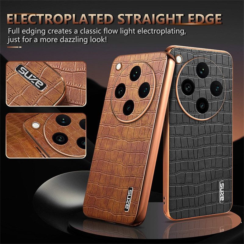 Kuori Oppo Find X8 Pro Krokotiilikuvioinen Azns