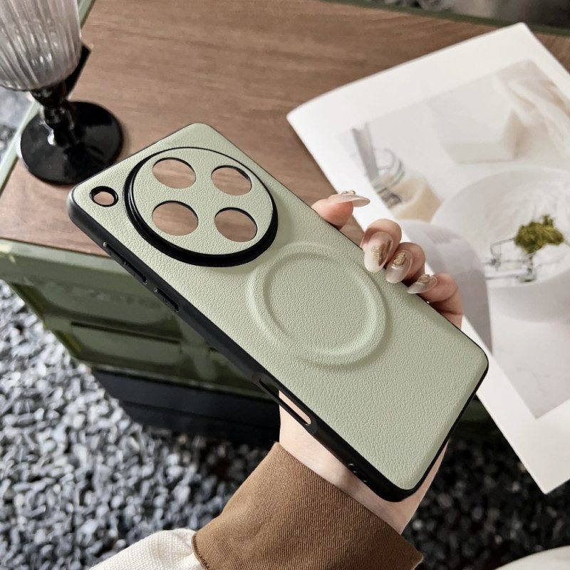 Kuori Oppo Find X8 Pro Magsafe-yhteensopiva Nahkakuvio