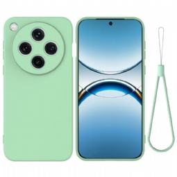 Kuori Oppo Find X8 Pro Nestemäinen Silikoni Hihnalla Suojakuori