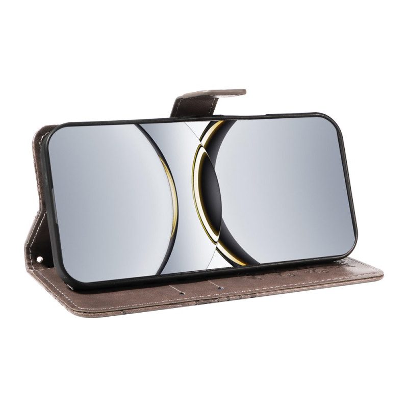 Nahkakotelo Oppo Find X8 Pro Jättiläisperhoset