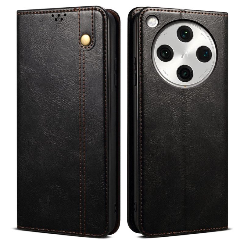 Nahkakotelo Oppo Find X8 Pro Vahattu Keinonahka