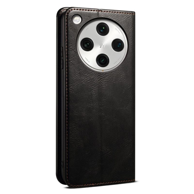 Nahkakotelo Oppo Find X8 Pro Vahattu Keinonahka