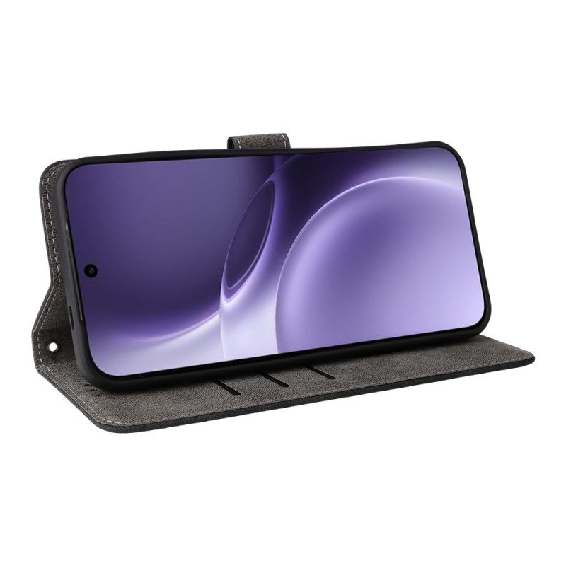 Kotelot Vivo X300 Pro Rfid-suojattu Nahkaefekti