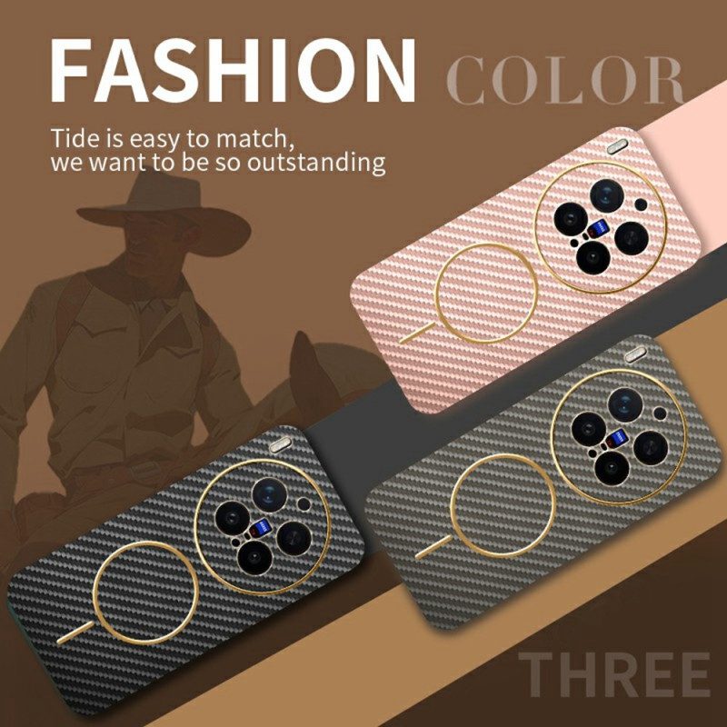 Kuori Vivo X300 Pro Hiilikuitukuviointi