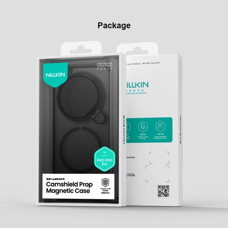 Kuori Vivo X300 Pro Magsafe Camshield -potkuri Nillkin