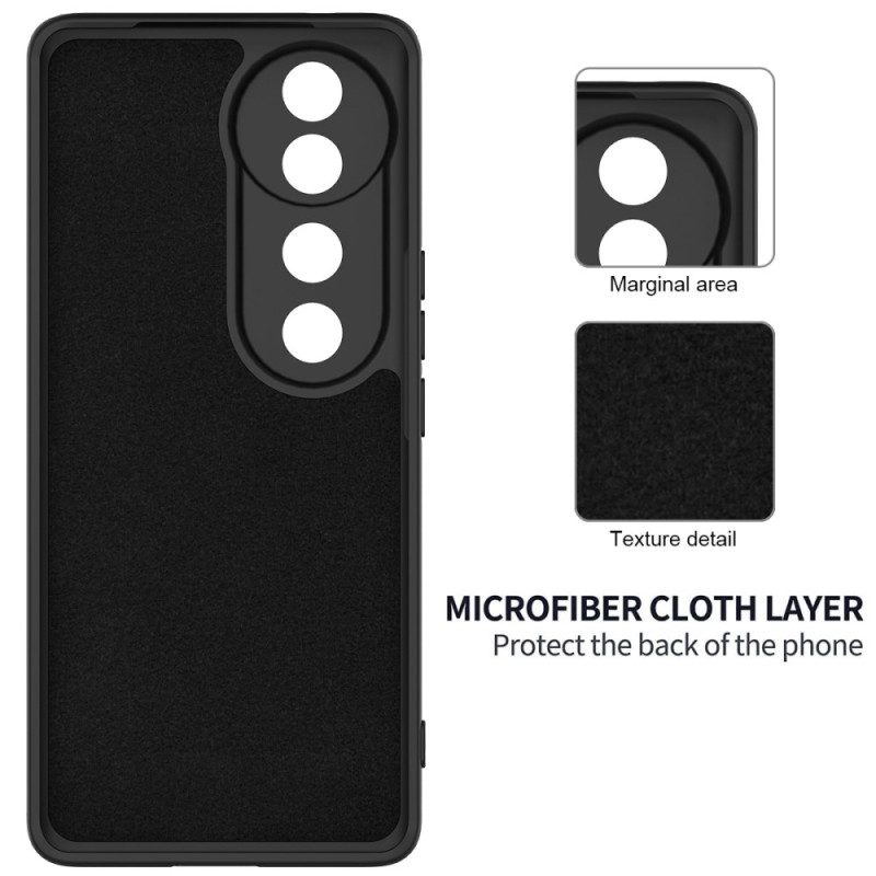 Kuori Vivo V40 5g Nestemäisestä Silikonista Valmistettu Ranneke Suojakuori