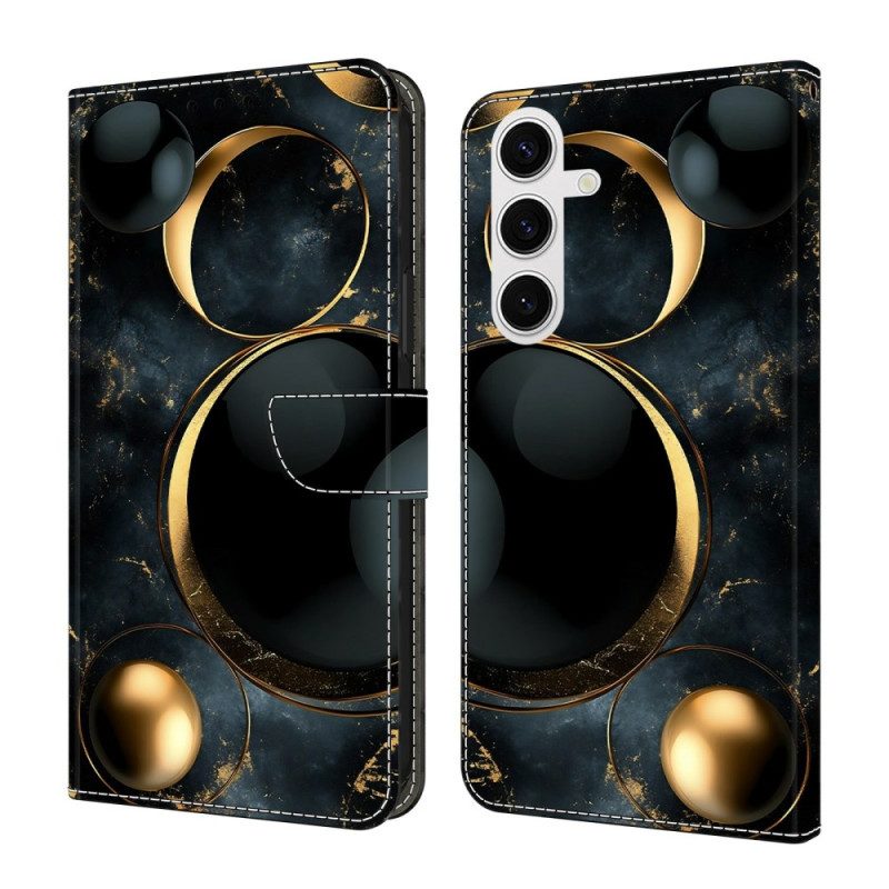 Kotelot Samsung Galaxy S26 Plus Kultaiset Renkaat Suojakuori