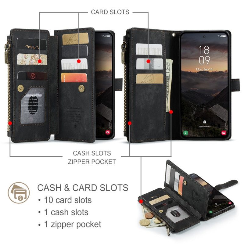 Kotelot Samsung Galaxy S26 Plus Puhelinkuoret Mokkanahkakuvioinen Caseme