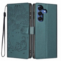 Kotelot Samsung Galaxy S26 Plus Puu- Ja Kissakuvioinen