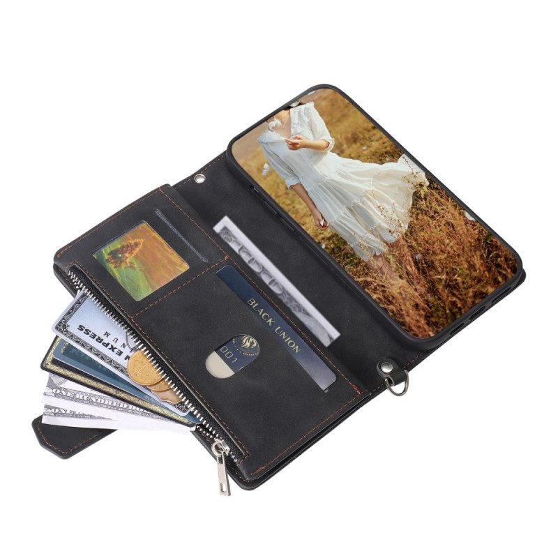 Kotelot Samsung Galaxy S26 Plus Tikattu Lompakko Hihnalla