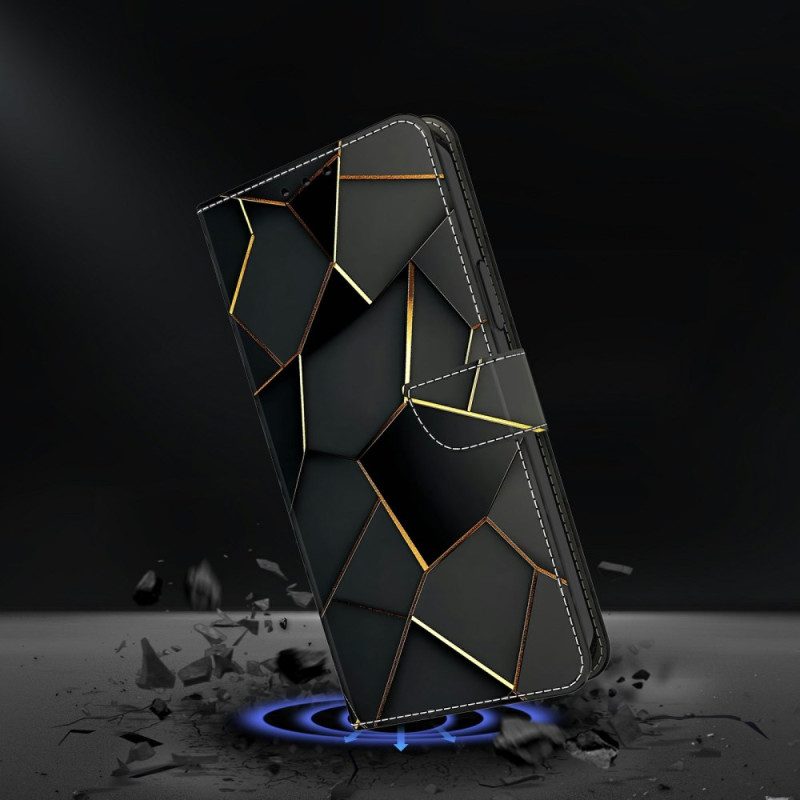 Kuoret Samsung Galaxy S26 Plus Mustakultainen Kuvio