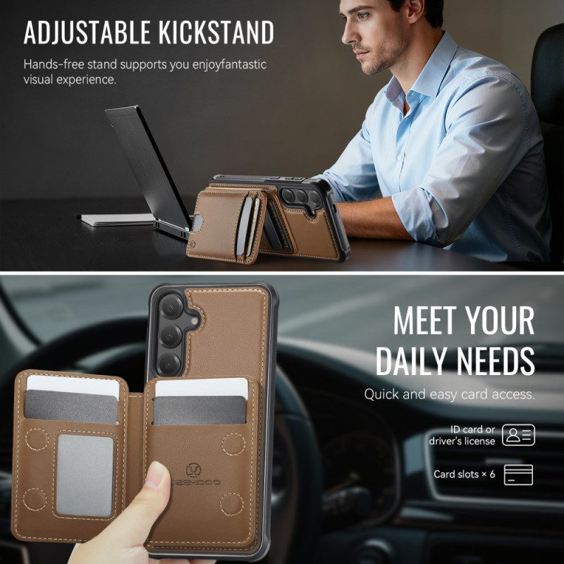 Kuori Samsung Galaxy S26 Plus Irrotettava Korttikotelo Jeehood