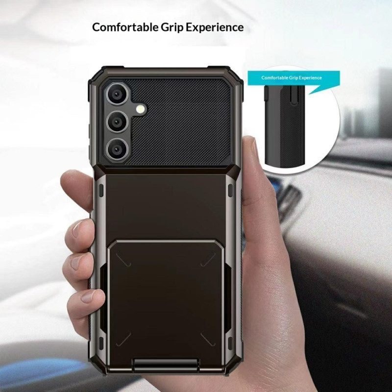 Kuori Samsung Galaxy S26 Plus Läpinäkyvä Korttikotelo Suojakuori