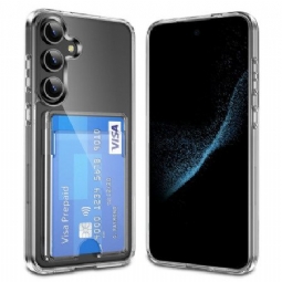 Kuori Samsung Galaxy S26 Plus Läpinäkyvä Korttikotelolla