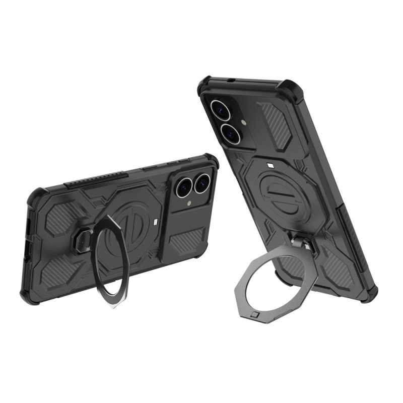 Kuori Samsung Galaxy S26 Plus Magneettinen Pyörivällä Jalustalla