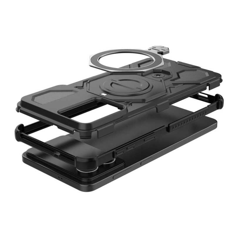 Kuori Samsung Galaxy S26 Plus Magneettinen Pyörivällä Jalustalla