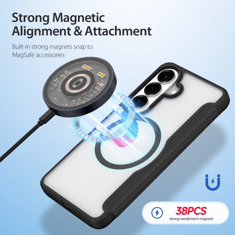 Nahkakotelo Samsung Galaxy S26 Plus Puhelinkuoret Magneettinen Skin X Pro Dux Ducis