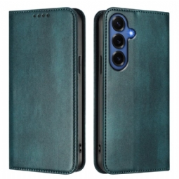 Nahkakotelo Samsung Galaxy S26 Plus Teksturoitu Rfid-suojaus Retro