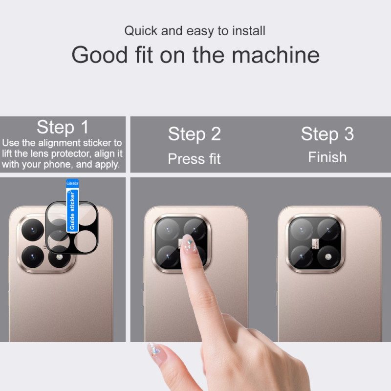 Karkaistusta Lasista Valmistettu Linssinsuoja Xiaomi 15t (musta Versio)