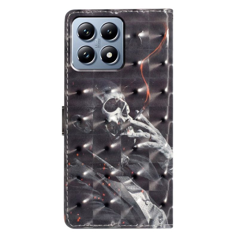 Kotelot Xiaomi 15t Puhelinkuoret Tupakoiva Luuranko