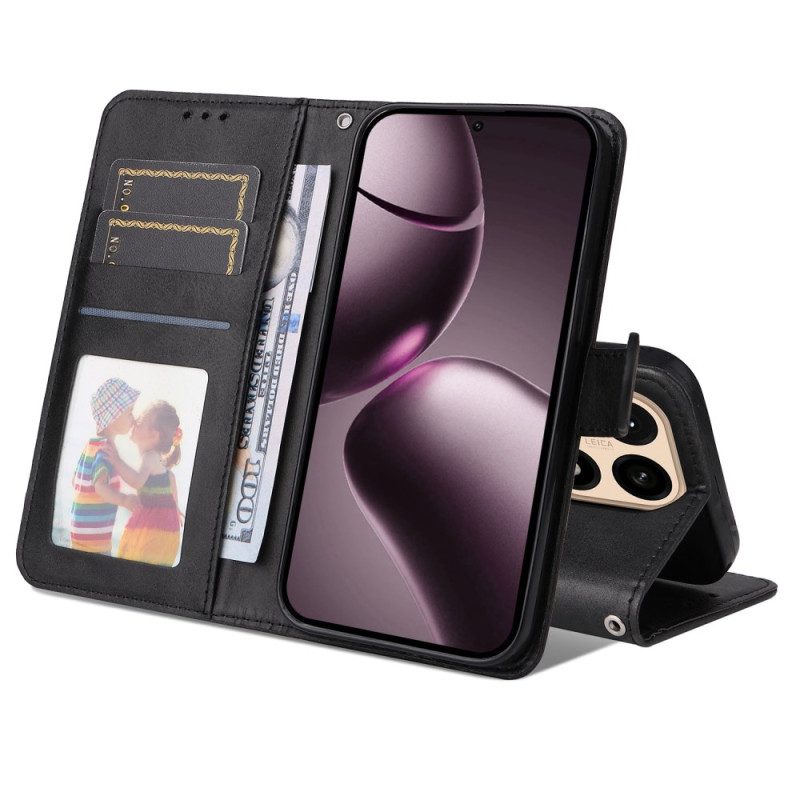 Kotelot Xiaomi 15t Yksinkertaista Tekonahkaa Suojakuori