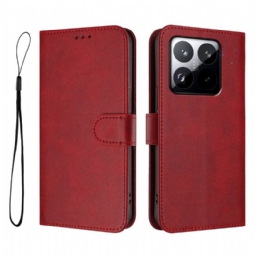 Kotelot Xiaomi 15t Yksivärinen Rfid-suoja