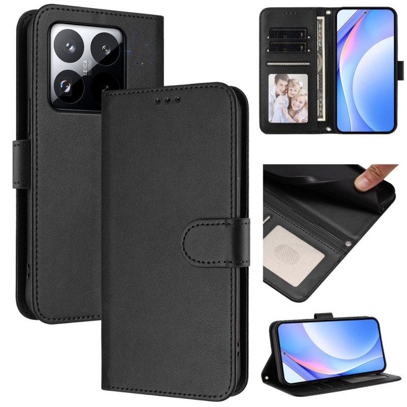 Kotelot Xiaomi 15t Yksivärinen Rfid-suoja