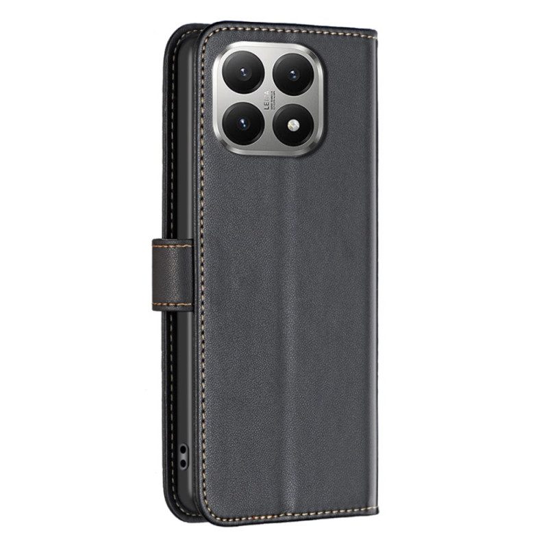 Kuoret Xiaomi 15t Nahkakuvioinen Binfen Color