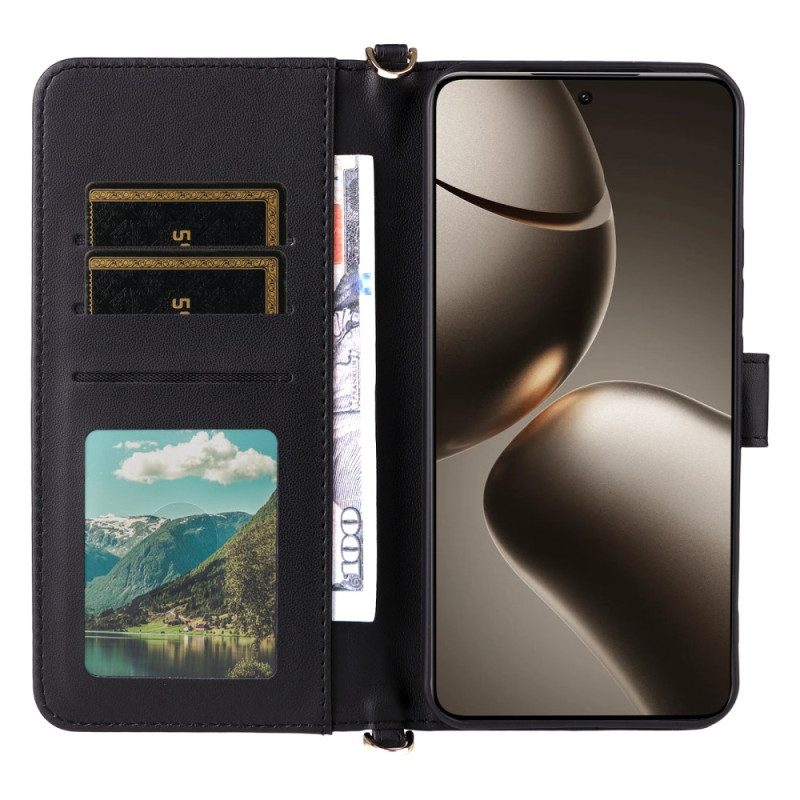 Kuoret Xiaomi 15t Tikattu Olkahihnalla Ja Rannehihnalla