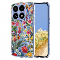 Kuori Xiaomi 15t Läpinäkyvä Kukkakuvio