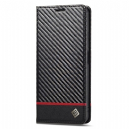 Nahkakotelo Xiaomi 15t Hiilikuitu