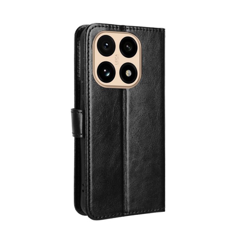 Nahkakotelo Xiaomi 15t Räikeä Tekonahka