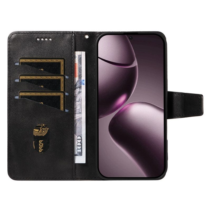 Nahkakotelo Xiaomi 15t Timanttireunus