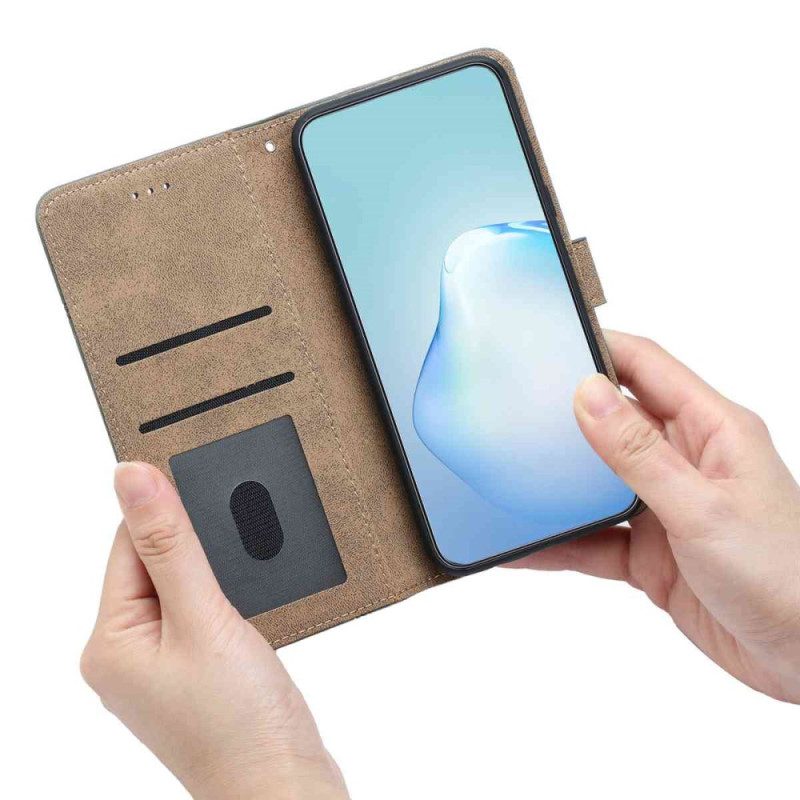 Nahkakotelo Xiaomi 15t Viivat Ja Raidat