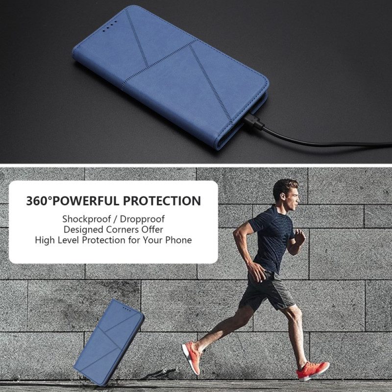 Nahkakotelo Xiaomi 15t Viivat Suojakuori