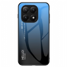 Puhelinkuoret Xiaomi 15t Karkaistu Lasi Hello