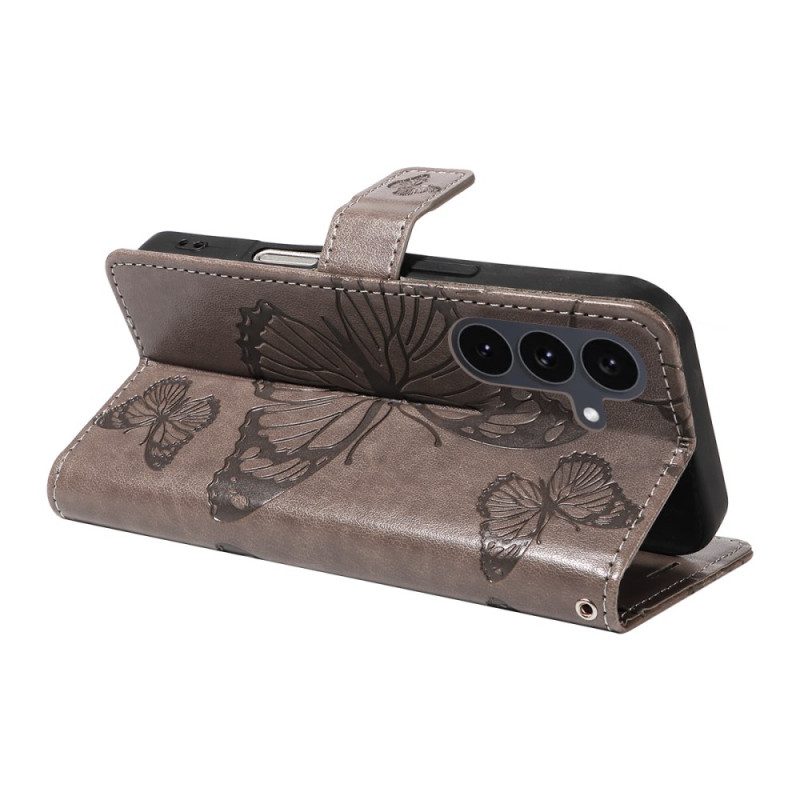 Kotelot Samsung Galaxy S25 Fe Jättikokoinen Perhoset