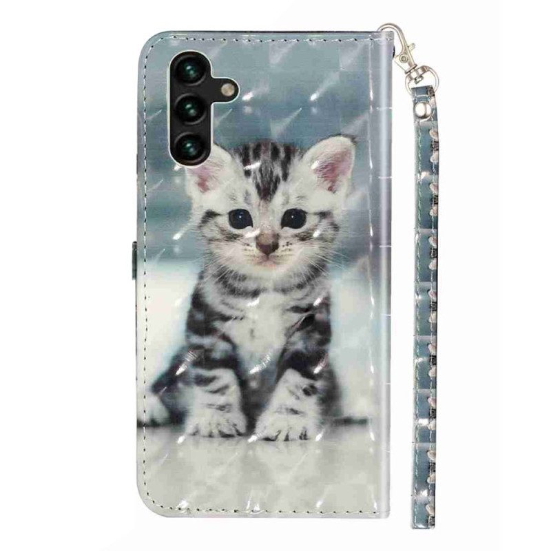 Kotelot Samsung Galaxy S25 Fe Kissanpentu Ja Nauha